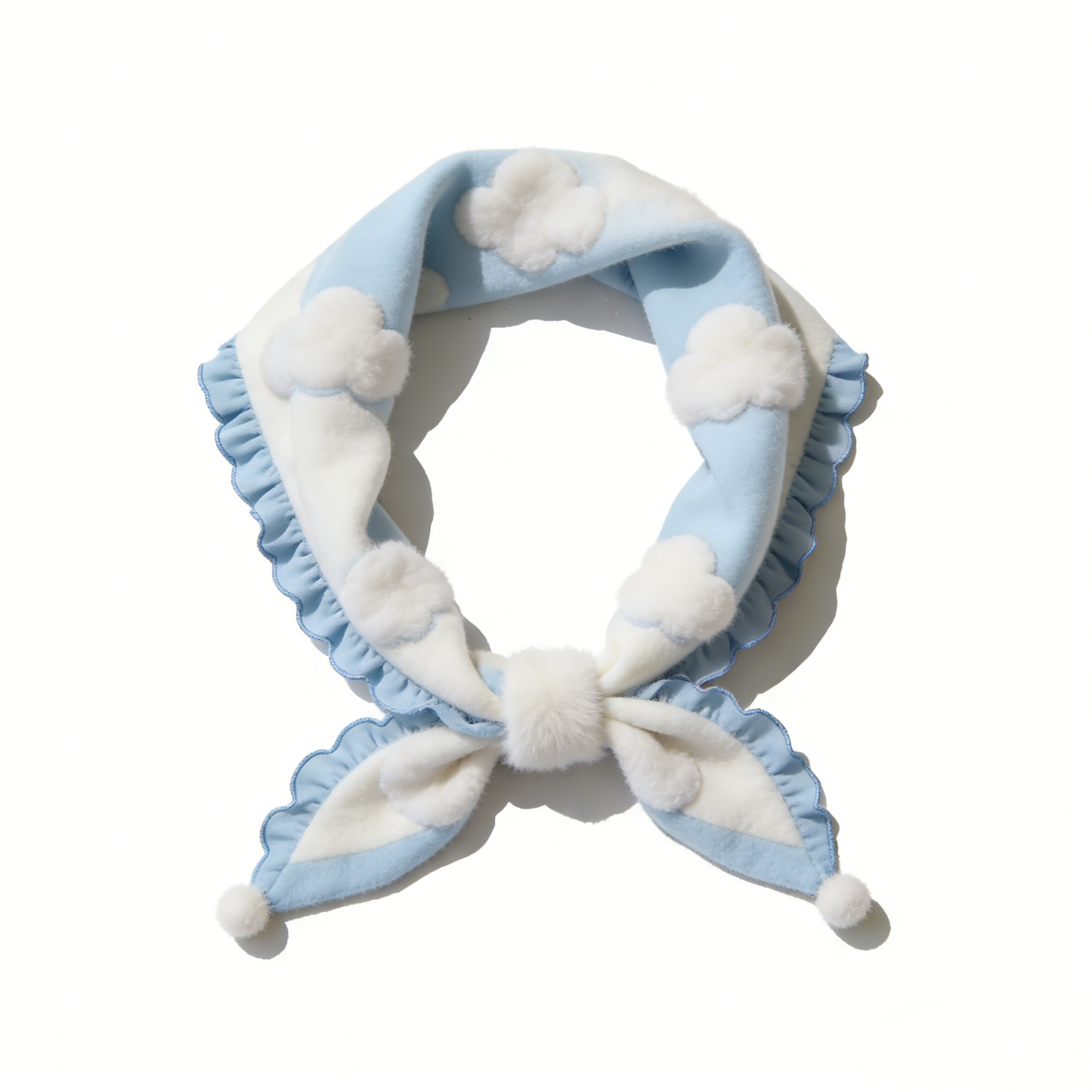 Cloud Plush Fur Headscarf