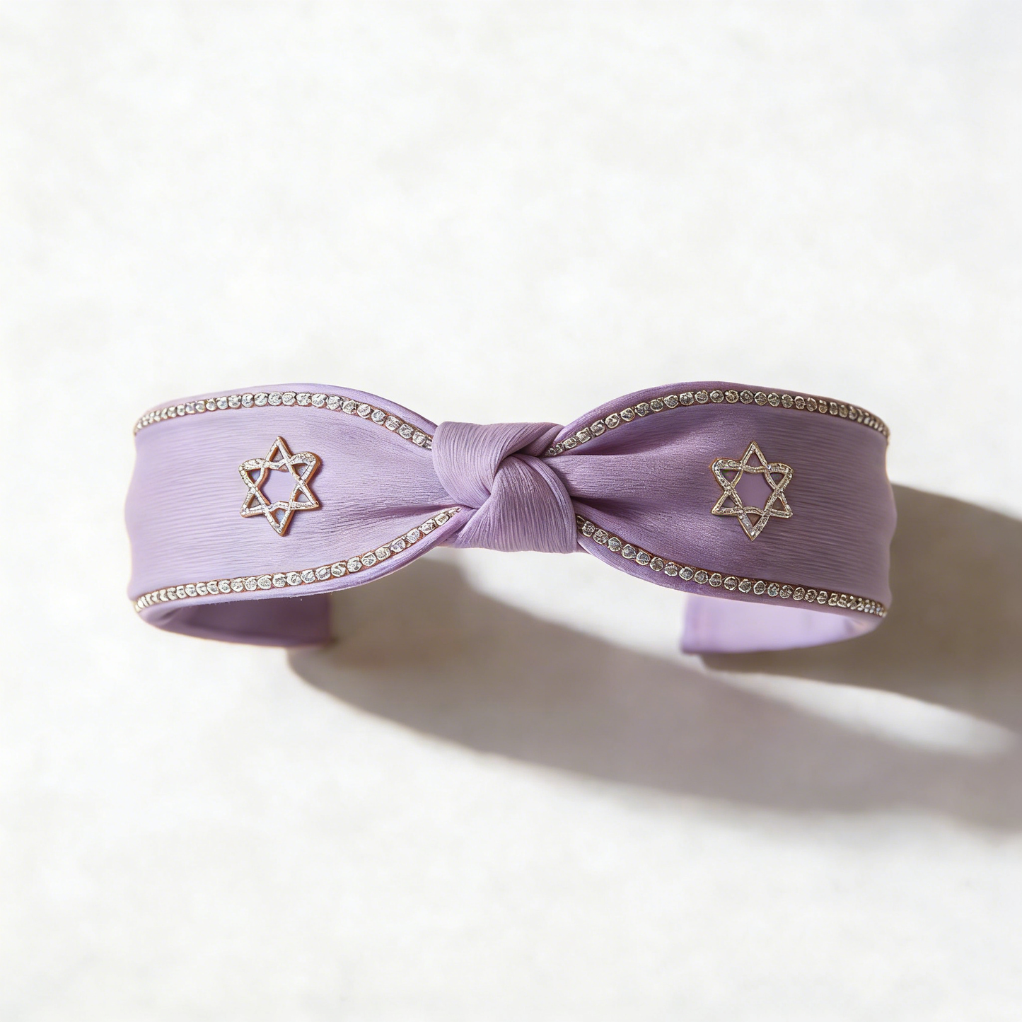 Lavender Star of David Headband
