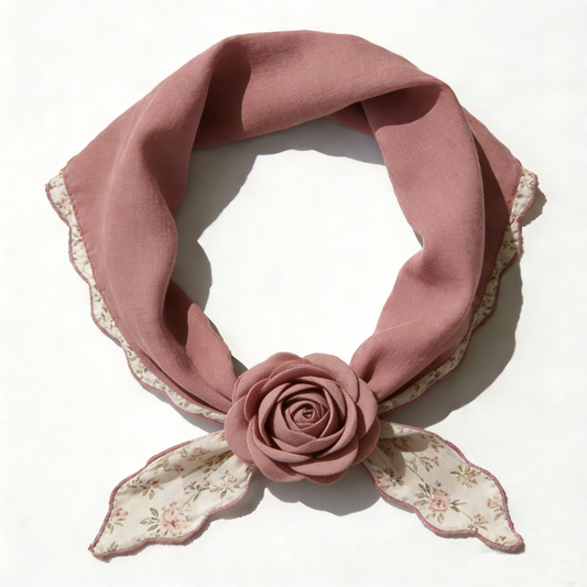 Rose Accents Scarf