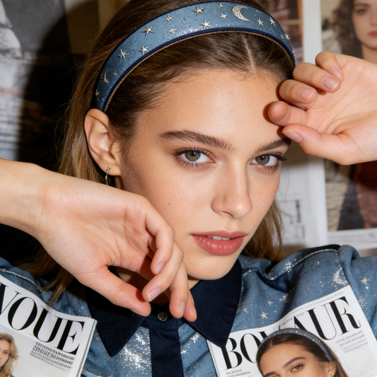 Starry Moon Headband