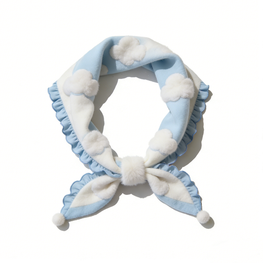 Cloud Plush Fur Headscarf